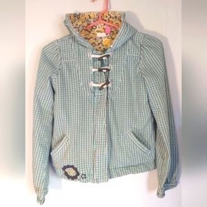 Retro Roxy Girls Vintage Look Winter Skater Jacket Size Large Y2K 90's